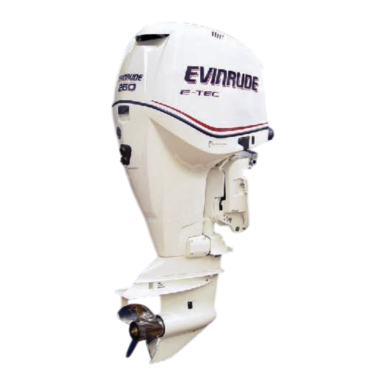 Evinrude E-TEC 200 Manuel D'utilisation