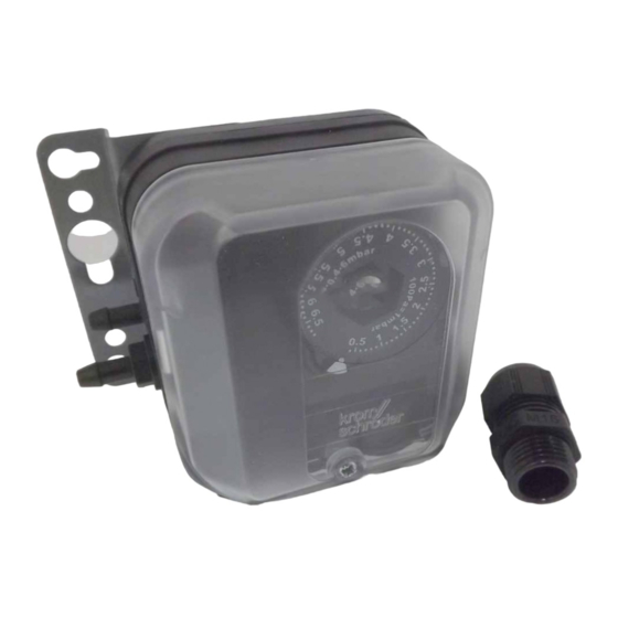 Honeywell Krom Schroder DGH Série Instructions De Service