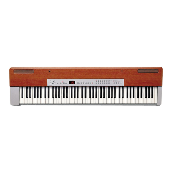 Yamaha P-120 Mode D'emploi