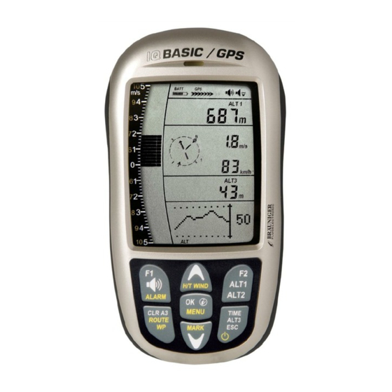 Brauniger IQ-BASIC-GPS Notice D'emploi