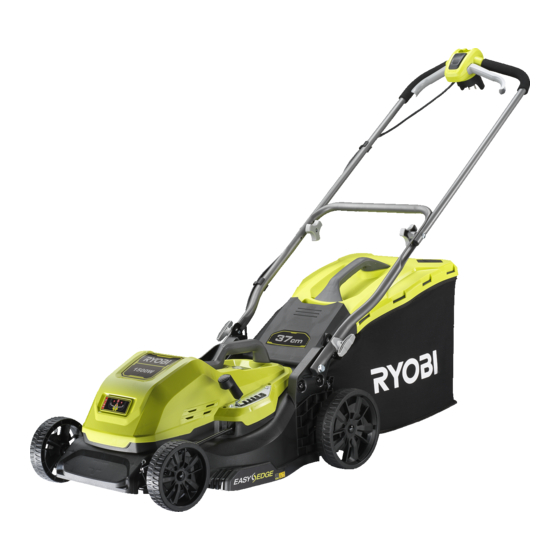 Ryobi RLM3715A Mode D'emploi