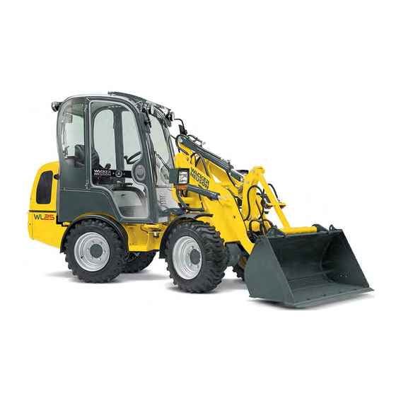 Wacker Neuson WL 25 Notice D'utilisation