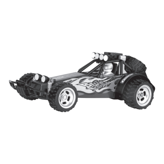 Carrera RC Blue Scorpion Instructions De Montage Et D'utilisation