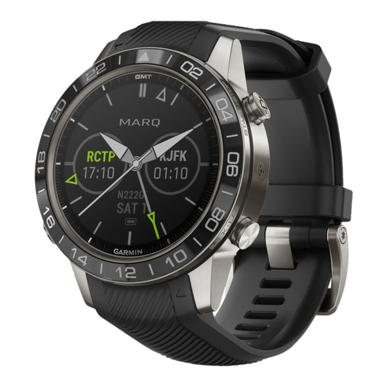 Garmin MARQ AVIATOR Manuel D'utilisation