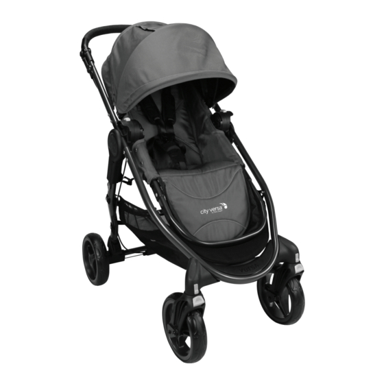 Baby Jogger CITY VERSA Instructions Pour L'assemblage