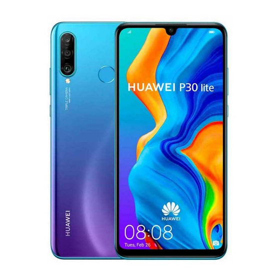 Huawei P30 Lite Guide De Démarrage Rapide