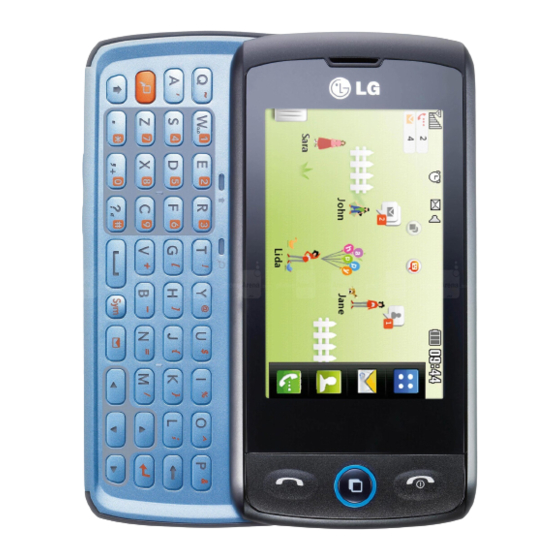 LG GW520 Guide De L'utilisateur