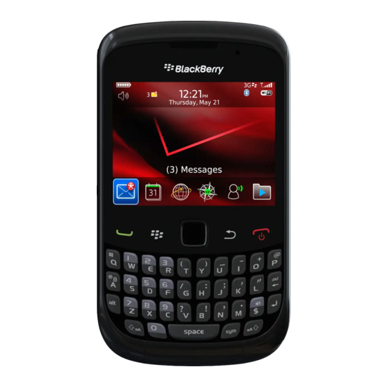 Blackberry Curve 9300 Guide De L'utilisateur