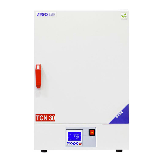 Argo Lab TCN-30 Plus Manuels