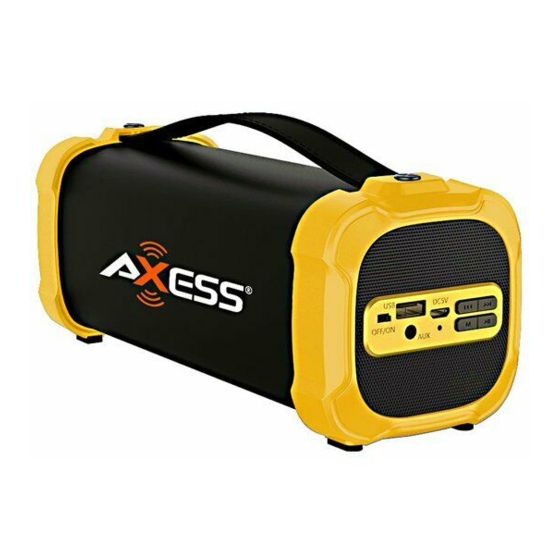 AXESS SPBT1073 Mode D'emploi