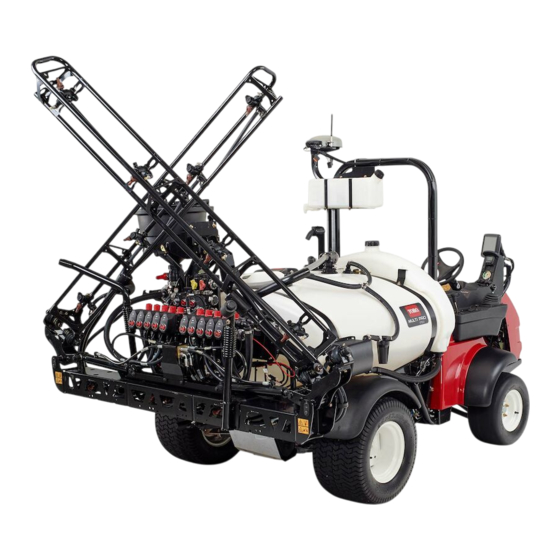 Toro Multi-Pro 1200 Instructions De Montage