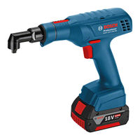 Bosch EXACT ION 18 V-LI 8-1100 WK Notice Originale