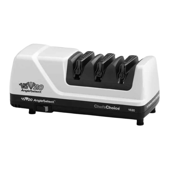 Chef'sChoice Angle Select 1520 Mode D'emploi