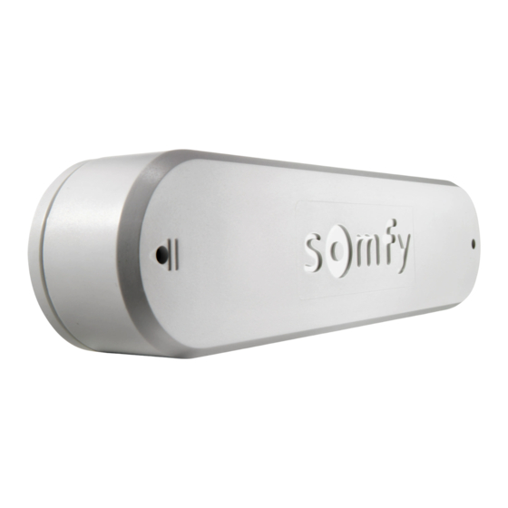 SOMFY Eolis 3D Notice
