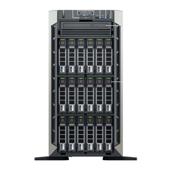 Dell EMC PowerEdge T640 Manuel D'installation Et De Maintenance