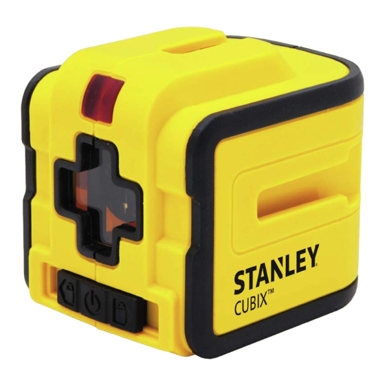 Stanley CUBIX Mode D'emploi