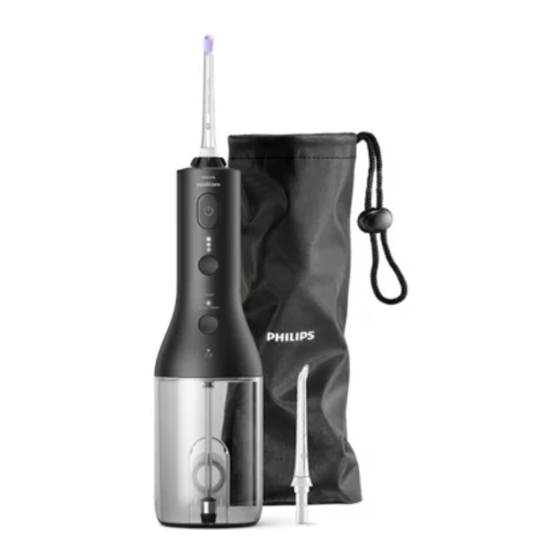 Philips Sonicare Cordless Power Flosser Serie Instructions