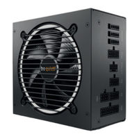 BE QUIET! PURE POWER 12 M 750W Mode D'emploi