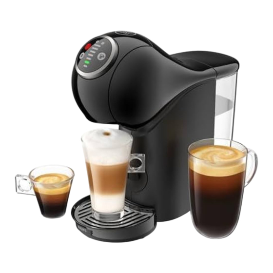 Krups Nescafe Dolce Gusto GENIO S PLUS YY4445 Mode D'emploi