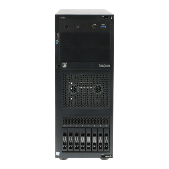 Lenovo ThinkSystem ST250 7Y45 Guide De Maintenance
