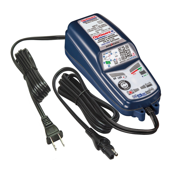 TecMate Optimate 5 TM320 Mode D'emploi
