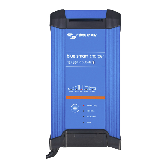 Victron energy Blue Smart IP22 Manuel De Demarrage Rapide