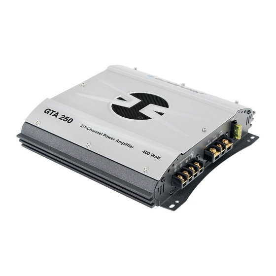 Blaupunkt GTA 250 Notice D'emploi Et De Montage