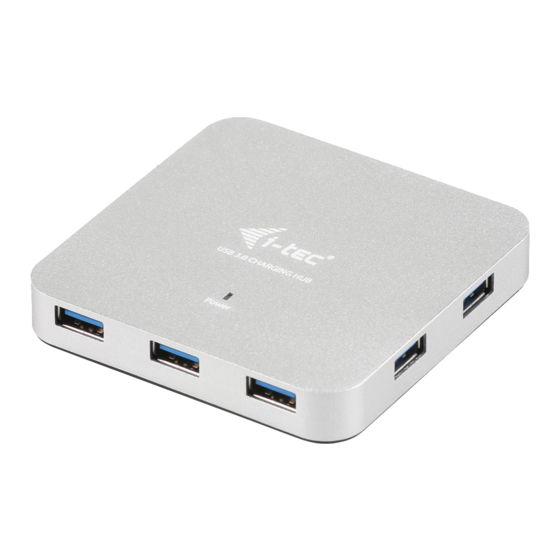i-tec U3HUBMETAL7 Mode D'emploi