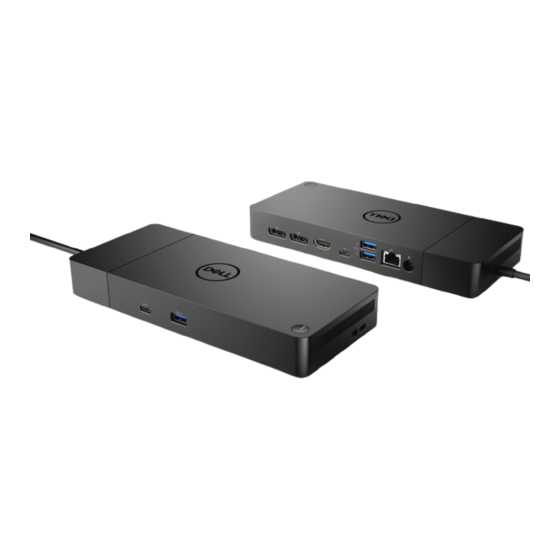 Dell WD19 Thunderbolt Mode D'emploi