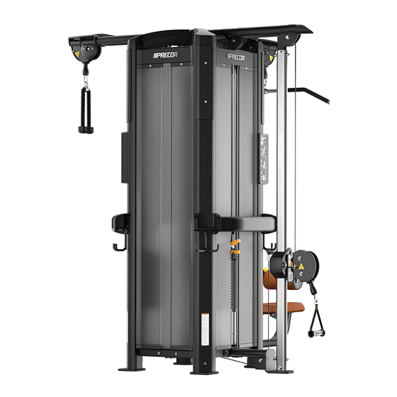 Precor Resolute Guide D'assemblage
