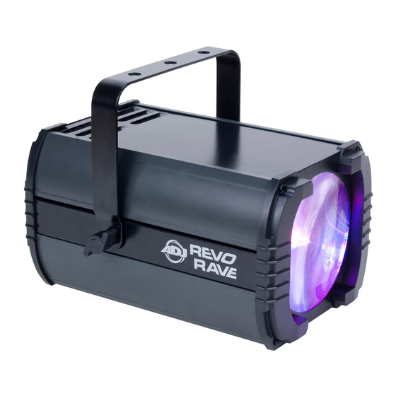 ADJ Revo Rave Manuel D'utilisation
