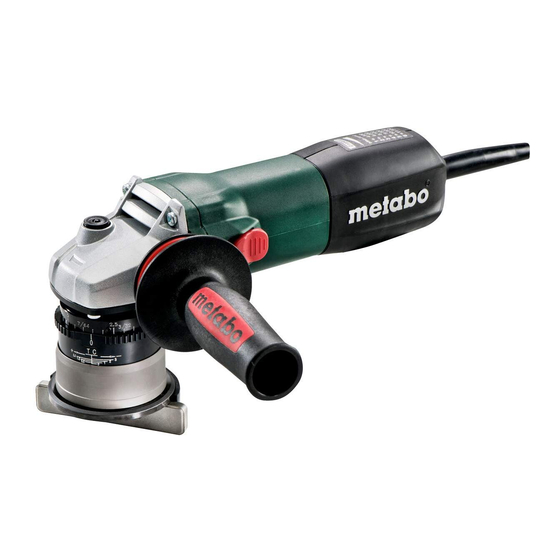 Metabo KFM 9-3 RF Mode D'emploi
