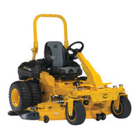 Cub Cadet PRO Z 972 SD Manuel De L'utilisateur