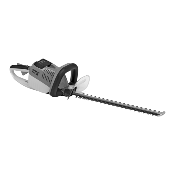 Stihl HSA 66 Notice D'emploi