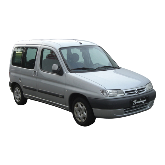 CITROEN Berlingo 1999 Manuels