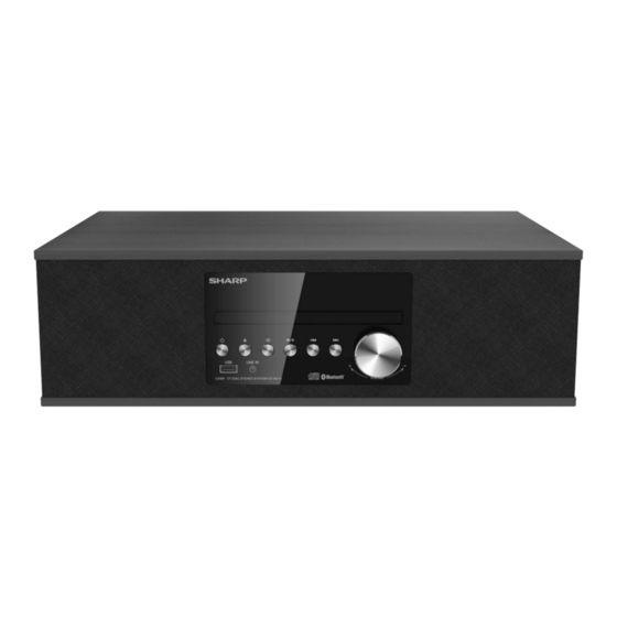 Sharp CD-BH10 Mode D'emploi