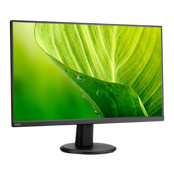 NEC AccuSync AS221F Manuel De L'utilisateur
