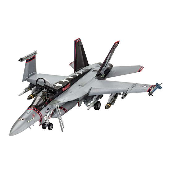 REVELL F-18C HORNET Mode D'emploi