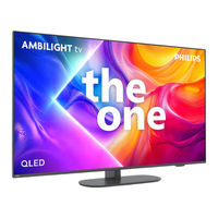 Philips AMBILIGHT tv 9000 Serie Mode D'emploi