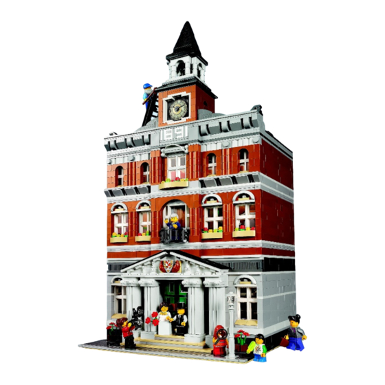 LEGO Town Hall Instructions De Montage