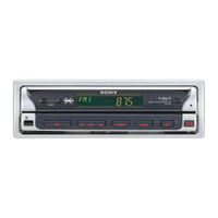 Sony XAV-7W Mode D'emploi
