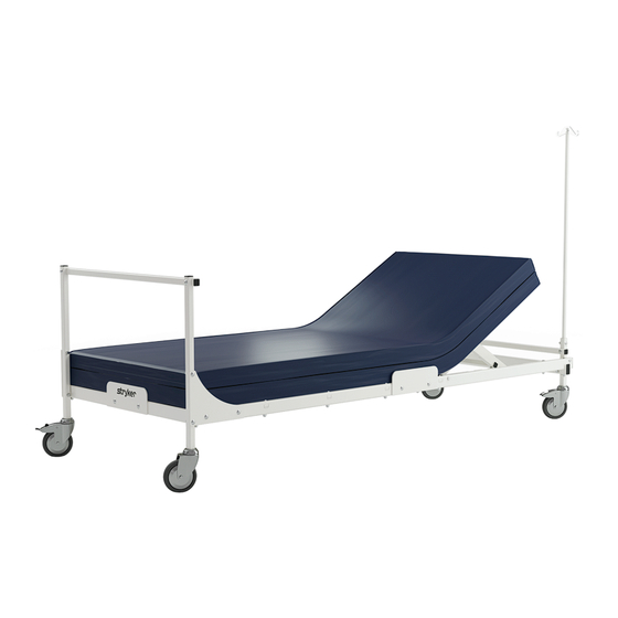 Stryker Emergency Relief Bed Manuel D'utilisation