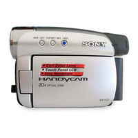 Sony Handycam DCR-HC26E Mode D'emploi