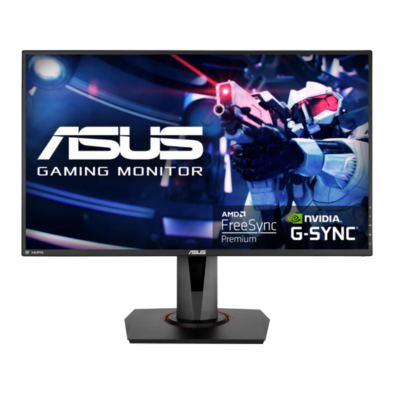 Asus VG278 Série Guide De L'utilisateur