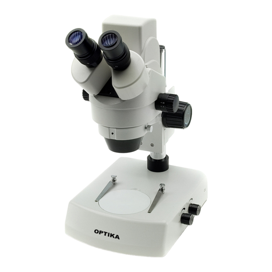 OPTIKA MICROSCOPES SZM-D Manuel D'instructions