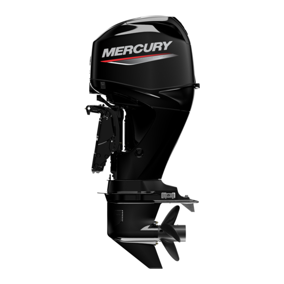 Mercury Marine 50 Command Thrust FourStroke Mode D'emploi