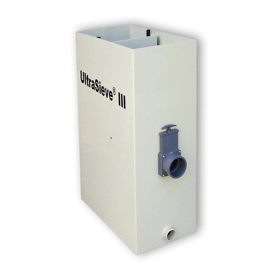 aquaforte UltraSieve III Notice D'utilisation