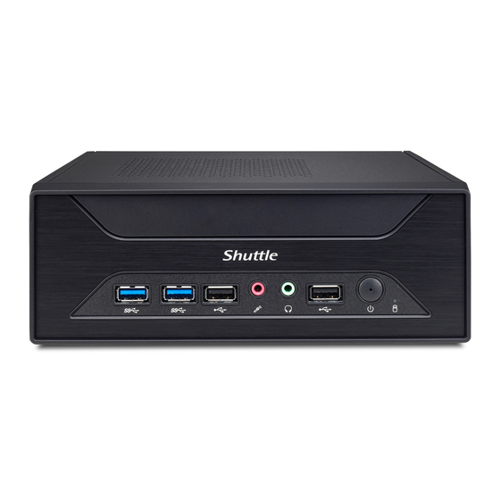 Shuttle XH410G Guide Rapide