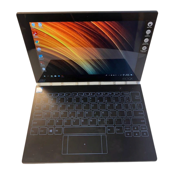 Lenovo YOGA BOOK YB1-X91F Guide De L'utilisateur