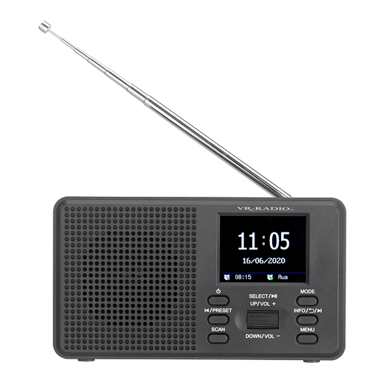 VR-Radio DOR-225 Mode D'emploi